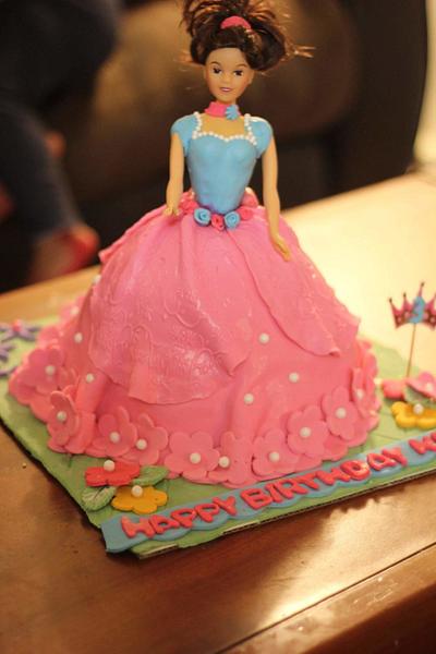 Doll cake - Cake by Sanchita Tiwari