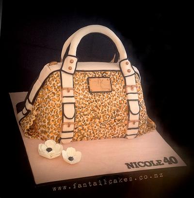 Life size Kardashian Kollection handbag cake - Cake by Fantail Cakes
