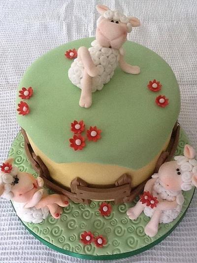 Cheeky sheep! - Cake by Ele Lancaster