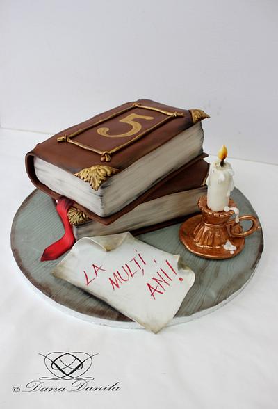 Books Cake - Cake by Dana Danila
