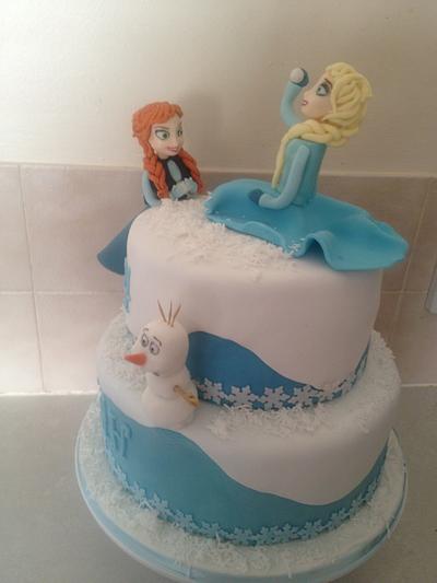 Frozen cake - Cake by Ermintrude's cakes