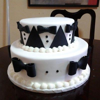 Tuxedo cake - Cake by Rosa