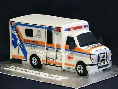 Ambulance Cake - Cake by erivana