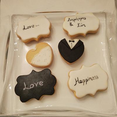Weddings cookies - Cake by nef_cake_deco