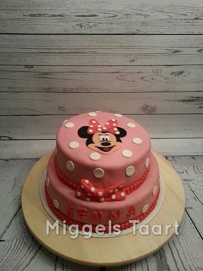 minnie mouse - Cake by henriet miggelenbrink
