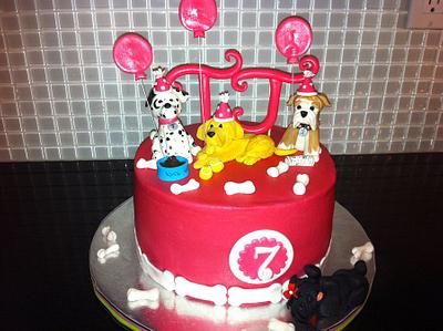 Dog lover cake - Cake by Carol