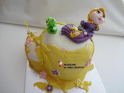 rapunzel cake - Cake by carlaquintas
