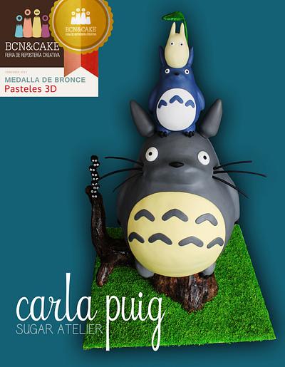 Totoro cake - Cake by Carla Puig