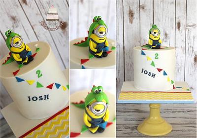 What if your little Man loves Minions and Dinosaurs ? :) <3  - Cake by Sylwia