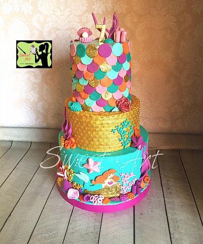 Magical mermaid cake - Cake by Sweet Art