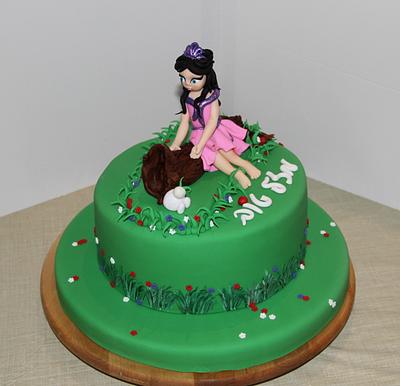 Look for the hiding little bunny - Cake by yael