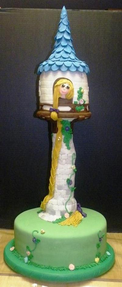 Tangled Birthday Cake - Cake by Sweets By Monica