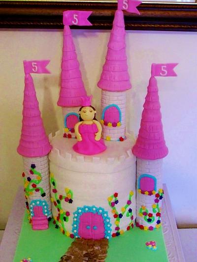 princess castle cake - Cake by Cakes and Cupcakes by Anita