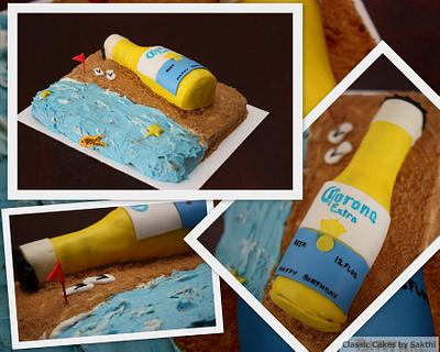 Beer bottle cake - Cake by Classic Cakes by Sakthi