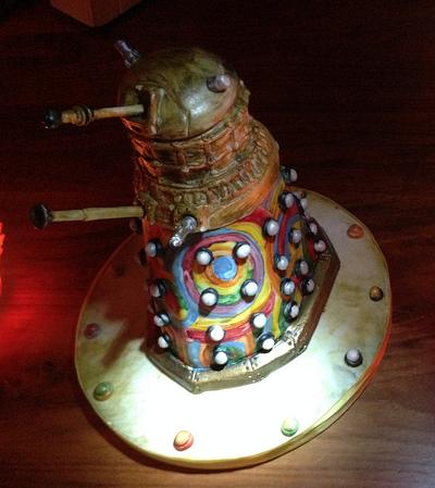'Delaunay' Dalek - Cake by Fifi's Cakes