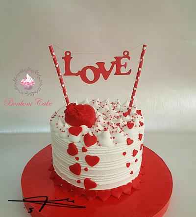 Love - Cake by mona ghobara/Bonboni Cake