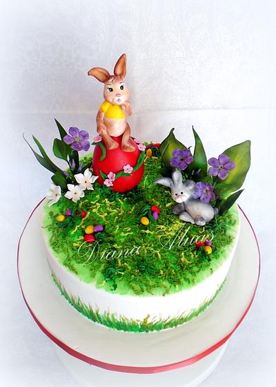  The bunnies - Easter - Cake by  Diana Aluaş