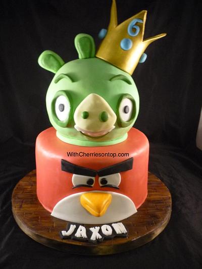 Angry Birds - Cake by WithCherriesOnTop