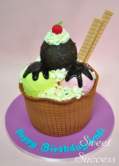 Sundae Cake - Cake by Sweet Success