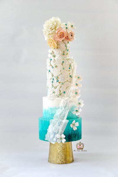 The Grecian Bride - Cake by Sumaiya Omar - The Cake Duchess 
