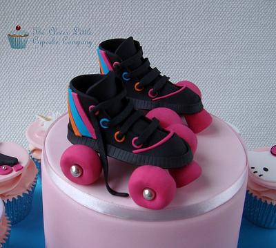 Roller Skate Birthday Cake - Cake by Amanda’s Little Cake Boutique