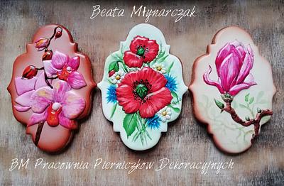 Kwiaty...  - Cake by Beata