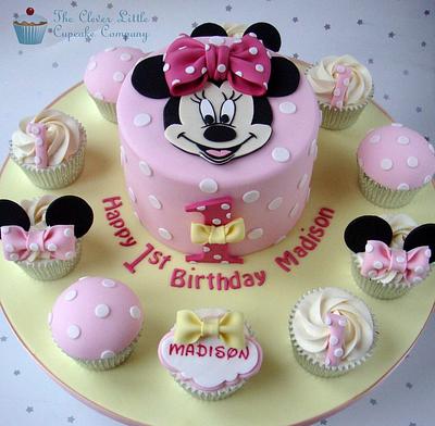Minnie Mouse 1st Birthday Cake - Cake by Amanda’s Little Cake Boutique