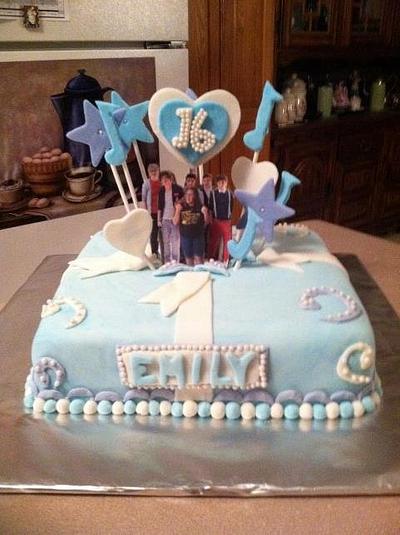 One Direction Cake - Cake by Patty Cake's Cakes