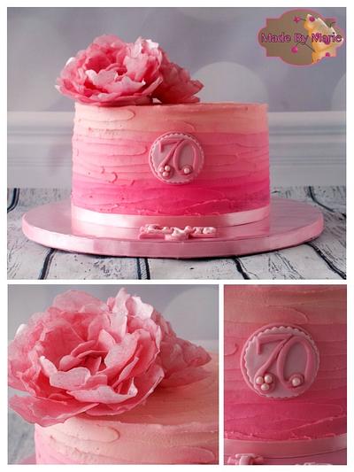 Pretty in Pink - Cake by Maried