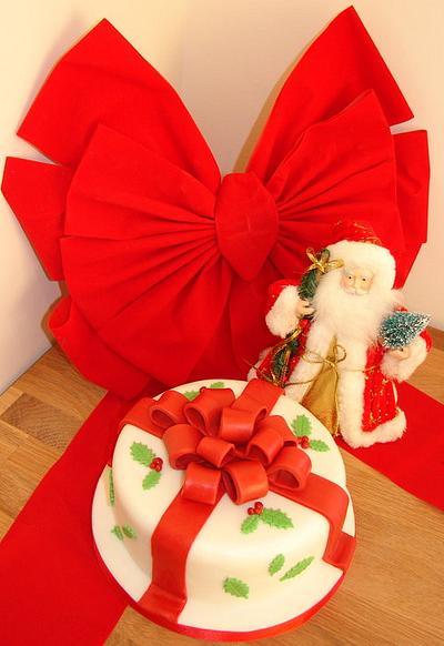 Christmas Cake 4 - Cake by Nelmarie