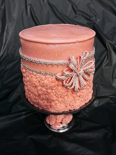 Elegant Pink  - Cake by Rosi 