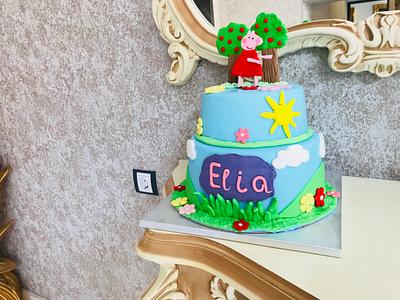 Peppa pig cake - Cake by MontiCakes&Catering