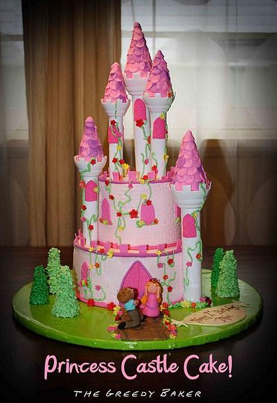 Princess Castle Cake - Cake by Kate