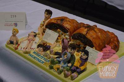 Inspired by the South West - The Big Cake Show Exeter 2014 - Cake by Funky Mamas