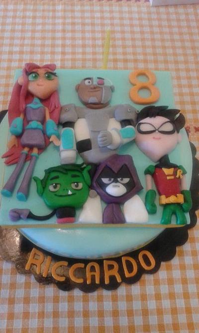 TITANS GO - Cake by FRANCESCA