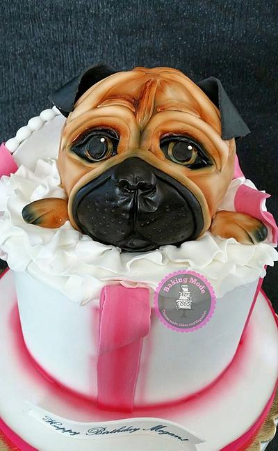 Puppy in the box cake - Cake by Baking Mode by Anna Biel