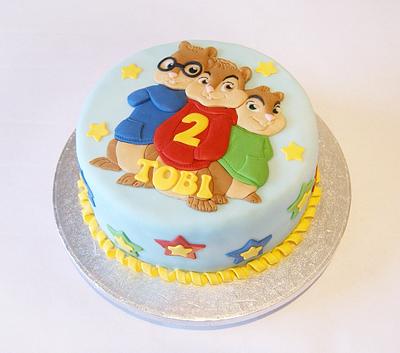 Alvin and the Chipmunks cake - Cake by Ayeta