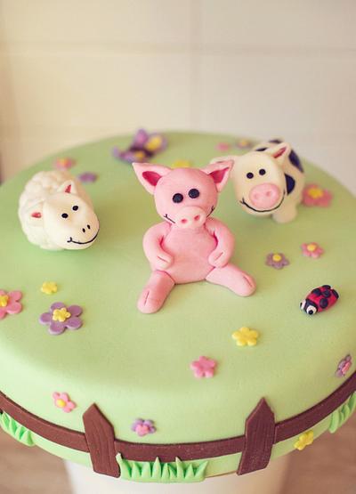 Farm animals - Cake by Yuri