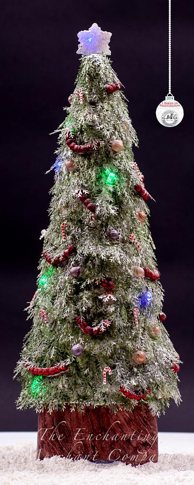 Christmas In Frostington - The Village Christmas Tree!! - Cake by Enchanting Merchant Company