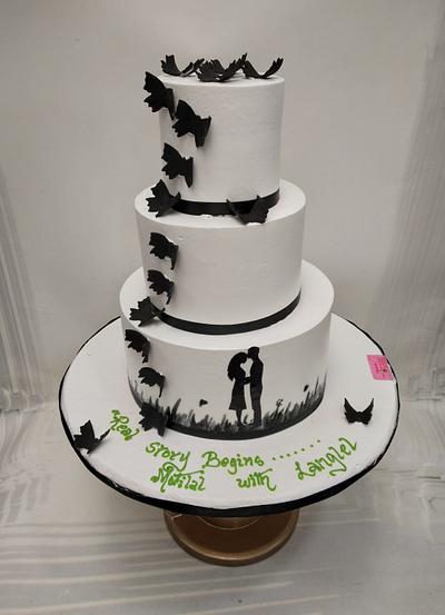 Real Story Begins - Cake by Michelle's Sweet Temptation