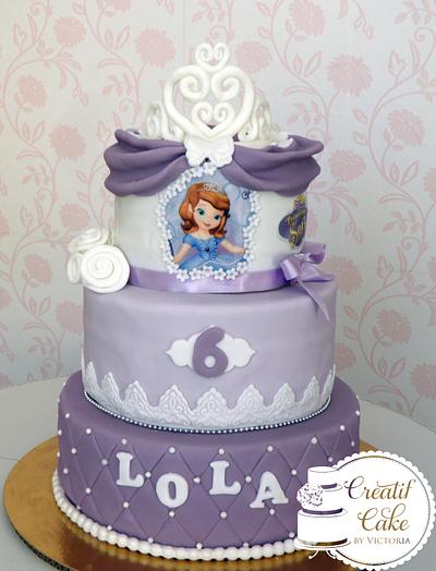 Princess Sofia - Cake by CREATIF CAKE by Victoria