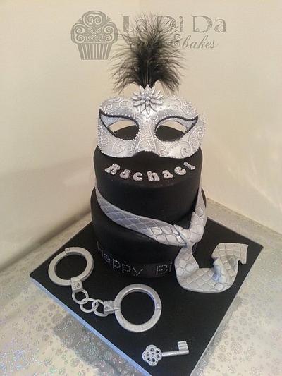 50 Shades of Grey trilogy cake - Cake by Denise Davidson