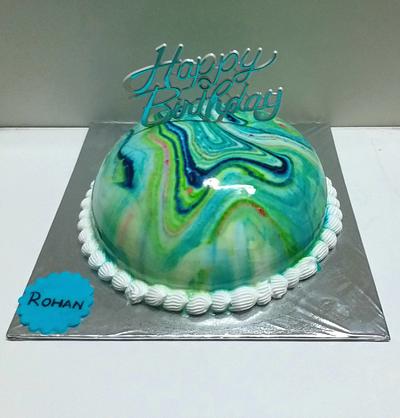 Mirror glaze cake  - Cake by BansriJoshi