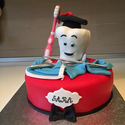 Congratulation doctor! - Cake by Micol Perugia
