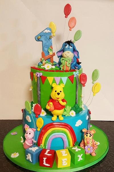 Winnie the Pooh cake  - Cake by The Custom Piece of Cake