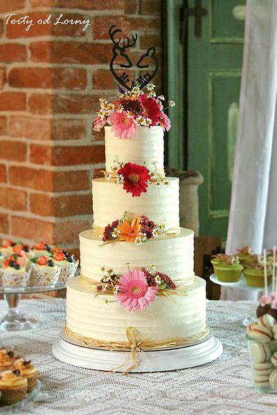 Wedding hunting cake - Cake by Lorna