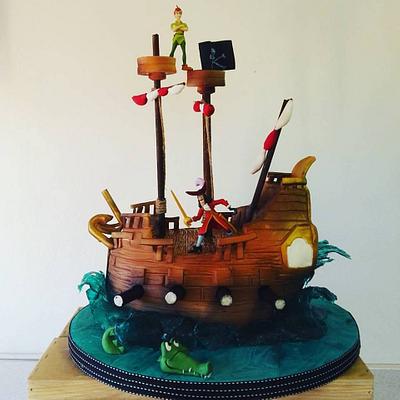 It's a Pirate's life for Me - Cake by Rebecca 