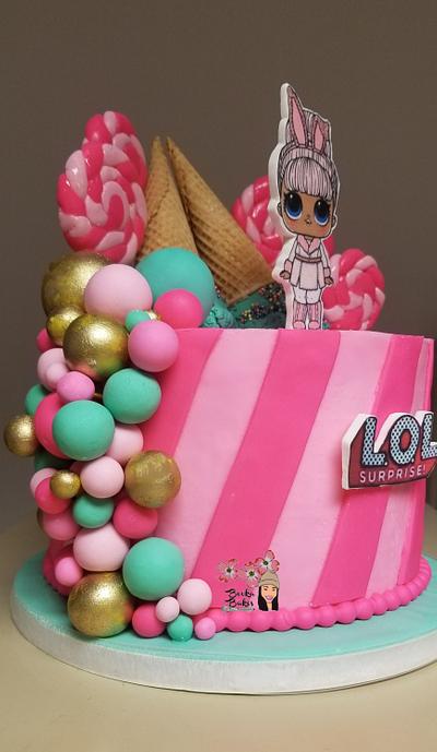 LOL Snowbunny Doll Cake  - Cake by Shanita 