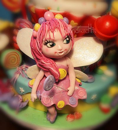 Candyland - Cake by Anna Mathew Vadayatt
