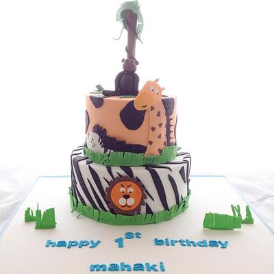 Jungle cake - Cake by Caked Goodness